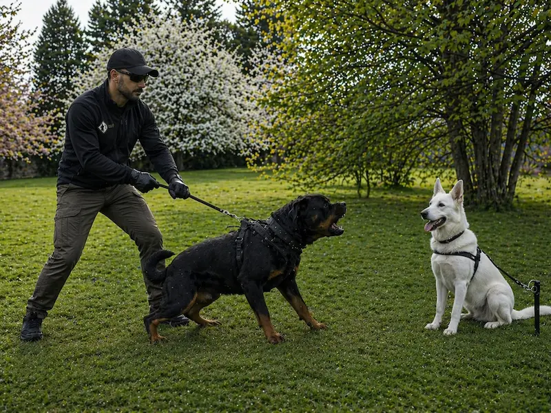 How to stop dog reactivity and aggression article image