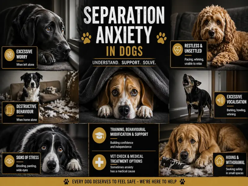 Separation anxiety in dogs article image